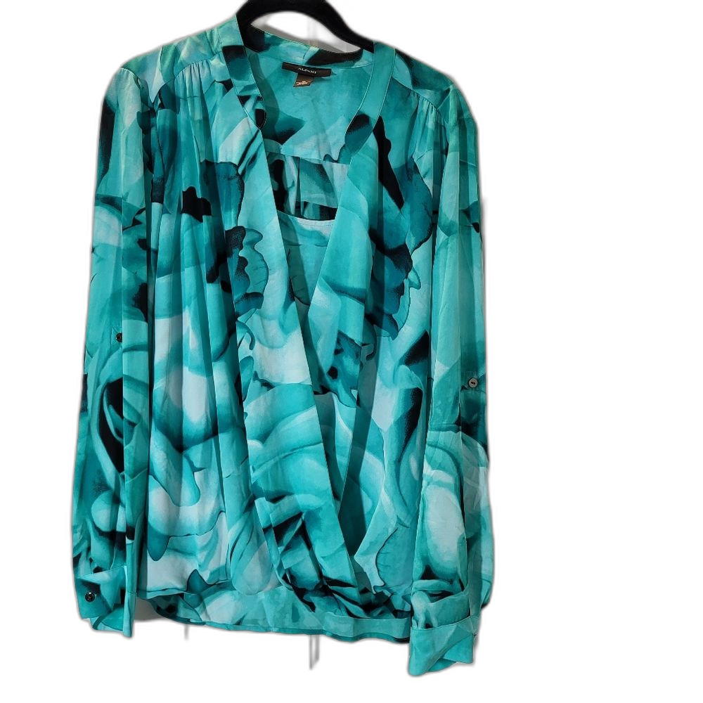 Wrap Style Blouse Size 16